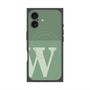 プレミアムパネル with MagSafe［ オリジナル - initial two tone - W green ］
