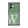 プレミアムパネル with MagSafe［ オリジナル - initial two tone - W green ］