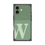 プレミアムパネル with MagSafe［ オリジナル - initial two tone - W green ］