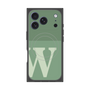 プレミアムパネル with MagSafe［ オリジナル - initial two tone - W green ］