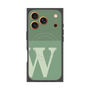 プレミアムパネル with MagSafe［ オリジナル - initial two tone - W green ］