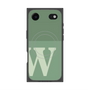 プレミアムパネル with MagSafe［ オリジナル - initial two tone - W green ］