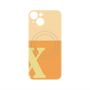 プレミアムパネル with MagSafe［ オリジナル - initial two tone - X orange ］