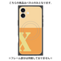 プレミアムパネル with MagSafe［ オリジナル - initial two tone - X orange ］