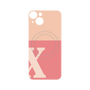 プレミアムパネル with MagSafe［ オリジナル - initial two tone - X pink ］