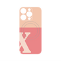 プレミアムパネル with MagSafe［ オリジナル - initial two tone - X pink ］