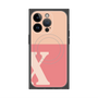 プレミアムパネル with MagSafe［ オリジナル - initial two tone - X pink ］