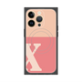 プレミアムパネル with MagSafe［ オリジナル - initial two tone - X pink ］
