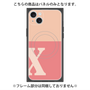 プレミアムパネル with MagSafe［ オリジナル - initial two tone - X pink ］