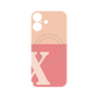 プレミアムパネル with MagSafe［ オリジナル - initial two tone - X pink ］