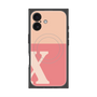 プレミアムパネル with MagSafe［ オリジナル - initial two tone - X pink ］