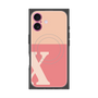 プレミアムパネル with MagSafe［ オリジナル - initial two tone - X pink ］