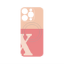 プレミアムパネル with MagSafe［ オリジナル - initial two tone - X pink ］