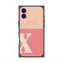 プレミアムパネル with MagSafe［ オリジナル - initial two tone - X pink ］