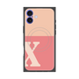 プレミアムパネル with MagSafe［ オリジナル - initial two tone - X pink ］