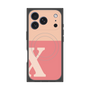 プレミアムパネル with MagSafe［ オリジナル - initial two tone - X pink ］