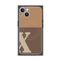 プレミアムパネル with MagSafe［ オリジナル - initial two tone - X brown ］