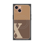 プレミアムパネル with MagSafe［ オリジナル - initial two tone - X brown ］