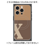 プレミアムパネル with MagSafe［ オリジナル - initial two tone - X brown ］