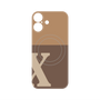 プレミアムパネル with MagSafe［ オリジナル - initial two tone - X brown ］