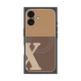 プレミアムパネル with MagSafe［ オリジナル - initial two tone - X brown ］