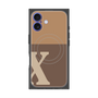 プレミアムパネル with MagSafe［ オリジナル - initial two tone - X brown ］