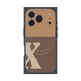 プレミアムパネル with MagSafe［ オリジナル - initial two tone - X brown ］
