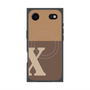 プレミアムパネル with MagSafe［ オリジナル - initial two tone - X brown ］