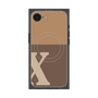 プレミアムパネル with MagSafe［ オリジナル - initial two tone - X brown ］