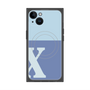 プレミアムパネル with MagSafe［ オリジナル - initial two tone - X blue ］
