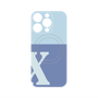プレミアムパネル with MagSafe［ オリジナル - initial two tone - X blue ］