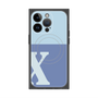 プレミアムパネル with MagSafe［ オリジナル - initial two tone - X blue ］