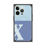 プレミアムパネル with MagSafe［ オリジナル - initial two tone - X blue ］