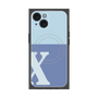 プレミアムパネル with MagSafe［ オリジナル - initial two tone - X blue ］