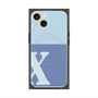 プレミアムパネル with MagSafe［ オリジナル - initial two tone - X blue ］