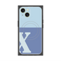 プレミアムパネル with MagSafe［ オリジナル - initial two tone - X blue ］