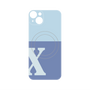 プレミアムパネル with MagSafe［ オリジナル - initial two tone - X blue ］