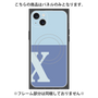 プレミアムパネル with MagSafe［ オリジナル - initial two tone - X blue ］