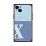 プレミアムパネル with MagSafe［ オリジナル - initial two tone - X blue ］