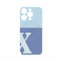 プレミアムパネル with MagSafe［ オリジナル - initial two tone - X blue ］