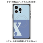プレミアムパネル with MagSafe［ オリジナル - initial two tone - X blue ］
