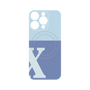 プレミアムパネル with MagSafe［ オリジナル - initial two tone - X blue ］