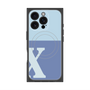 プレミアムパネル with MagSafe［ オリジナル - initial two tone - X blue ］