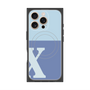 プレミアムパネル with MagSafe［ オリジナル - initial two tone - X blue ］