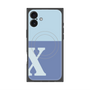 プレミアムパネル with MagSafe［ オリジナル - initial two tone - X blue ］
