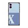 プレミアムパネル with MagSafe［ オリジナル - initial two tone - X blue ］