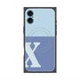 プレミアムパネル with MagSafe［ オリジナル - initial two tone - X blue ］