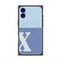 プレミアムパネル with MagSafe［ オリジナル - initial two tone - X blue ］
