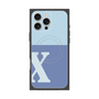 プレミアムパネル with MagSafe［ オリジナル - initial two tone - X blue ］