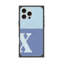 プレミアムパネル with MagSafe［ オリジナル - initial two tone - X blue ］